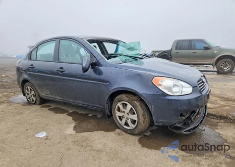 2010 Hyundai Accent Gls z USA, uszkodzony, nr VIN KMHCN4AC7AU501892